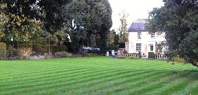 lawn stripped lawn cutting and mowing example large lawn